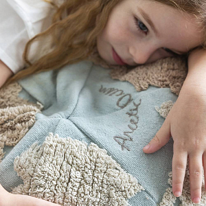 Подушка-пуф Лорена Каналс (Lorena Canals) "Глобус", 45 х 50 см